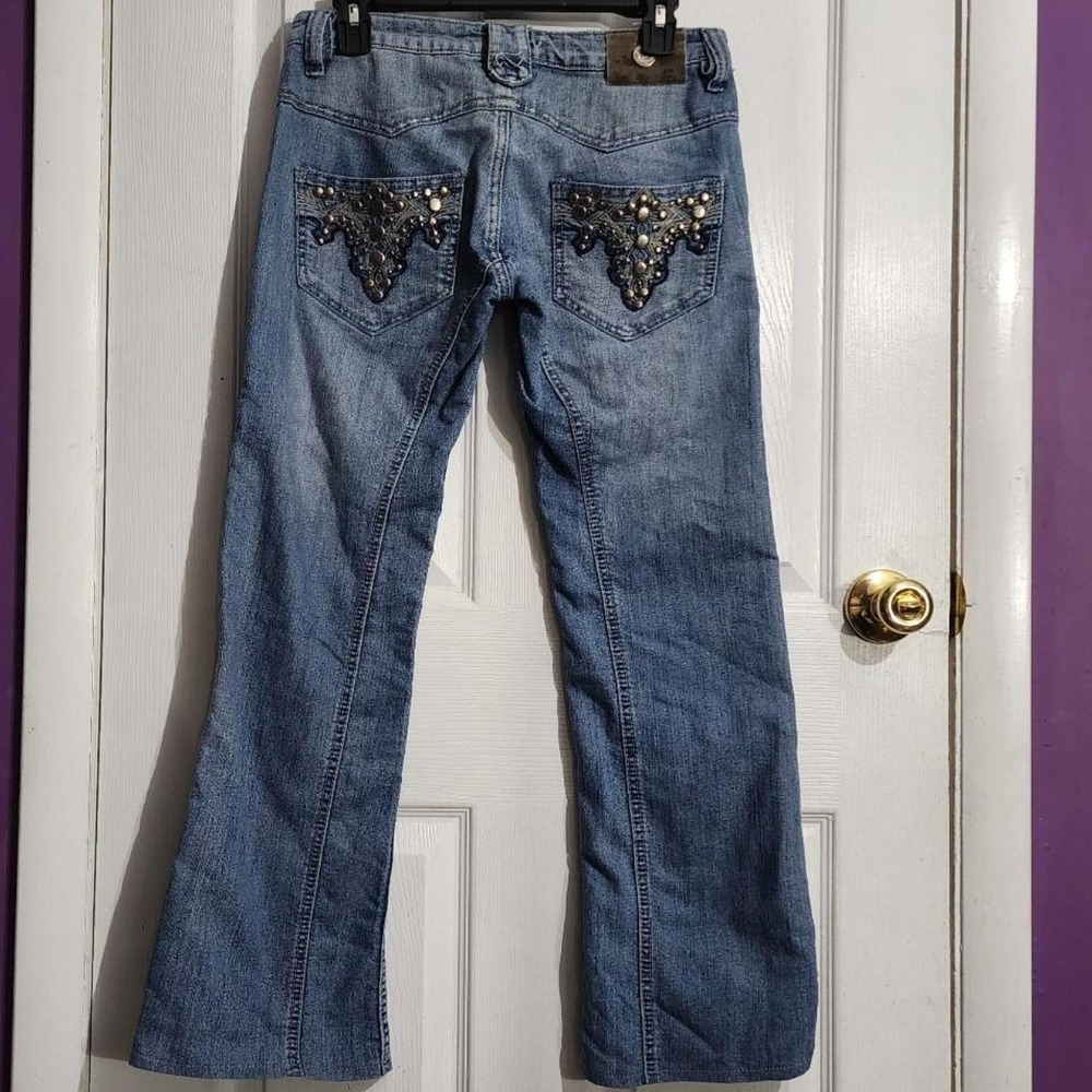 Vintage Y2K Studded Flare Bootcut Jeans